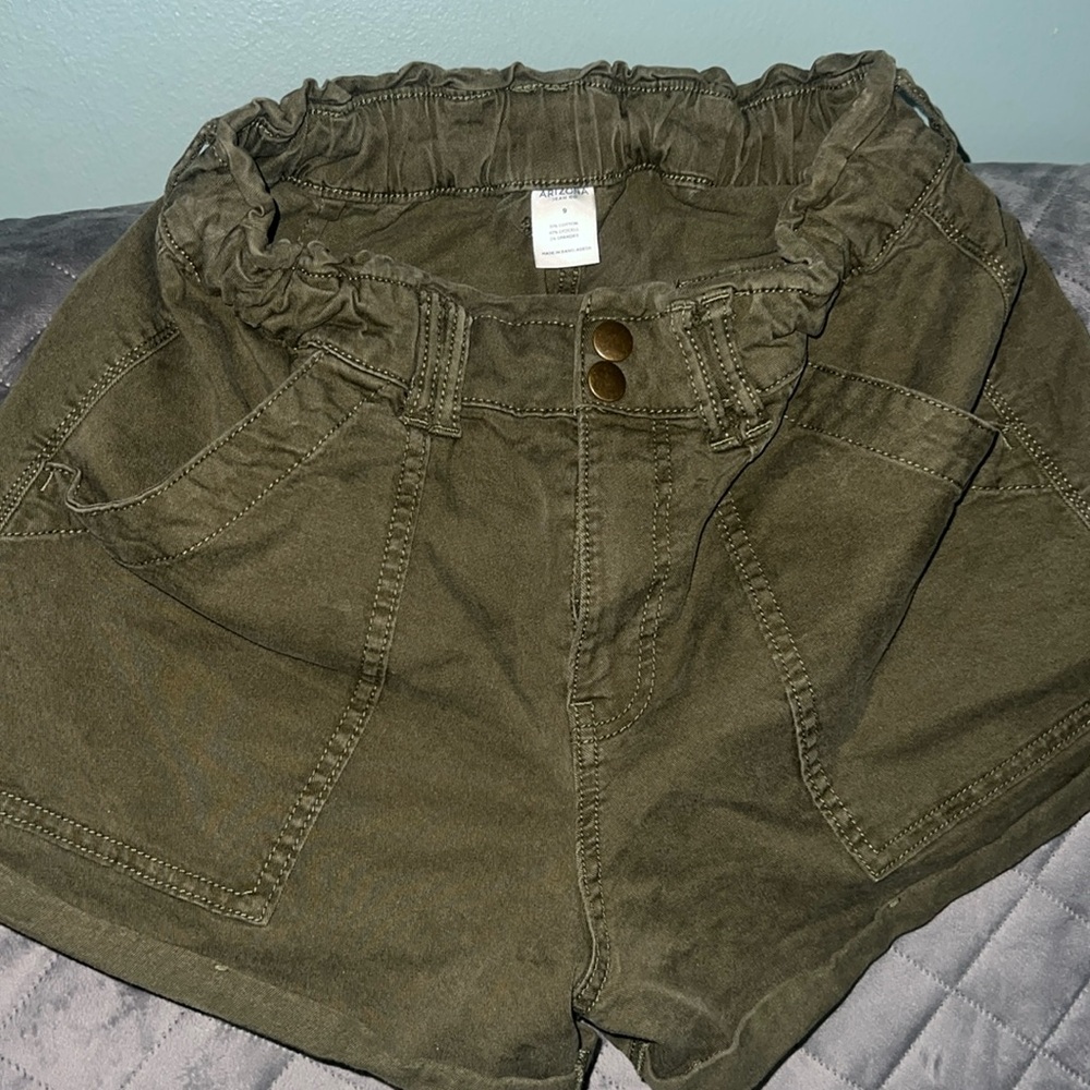Arizona high waisted scrunch denim shorts